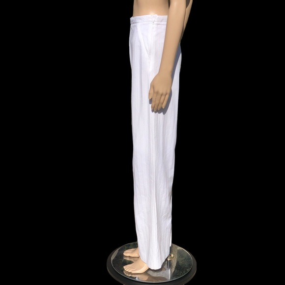 Giorgio Armani vintage white pant suit Sz 4 eu 36 - Picture 9 of 16